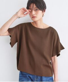 OPAQUE.CLIP / オペーク ドット クリップ ニット・セーター | フリルスリーブニット