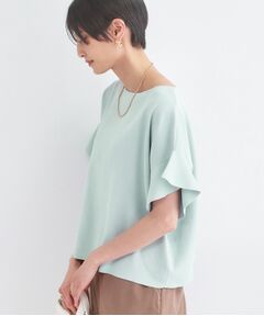 OPAQUE.CLIP / オペーク ドット クリップ ニット・セーター | フリルスリーブニット