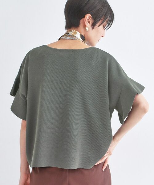 OPAQUE.CLIP / オペーク ドット クリップ ニット・セーター | フリルスリーブニット | 詳細1