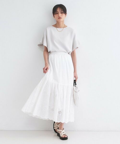 OPAQUE.CLIP / オペーク ドット クリップ ニット・セーター | フリルスリーブニット | 詳細14