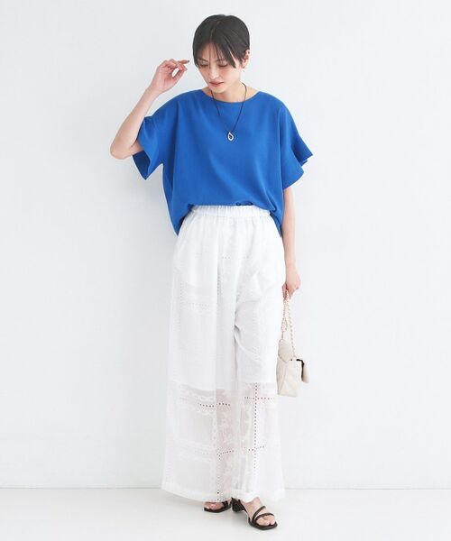 OPAQUE.CLIP / オペーク ドット クリップ ニット・セーター | フリルスリーブニット | 詳細18