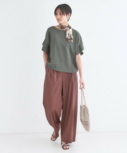 OPAQUE.CLIP / オペーク ドット クリップ ニット・セーター | フリルスリーブニット | 詳細2