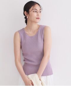OPAQUE.CLIP / オペーク ドット クリップ キャミソール・チューブトップ | 前後2WAY ブークレニットタンクトップ【洗濯機OK】