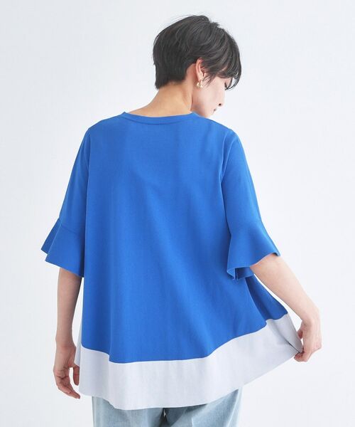 OPAQUE.CLIP / オペーク ドット クリップ ニット・セーター | 配色フレアシルエットニット | 詳細19