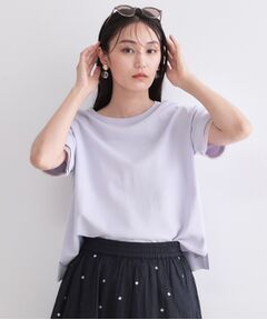 OPAQUE.CLIP / オペーク ドット クリップ ニット・セーター | UV／接触冷感 袖口シアーニット【洗濯機OK／抗ピル】