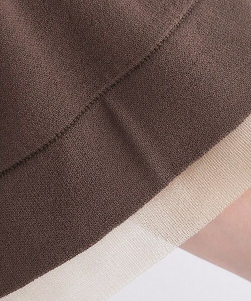 OPAQUE.CLIP / オペーク ドット クリップ ニット・セーター | UV／接触冷感 袖口シアーニット【洗濯機OK／抗ピル】 | 詳細12