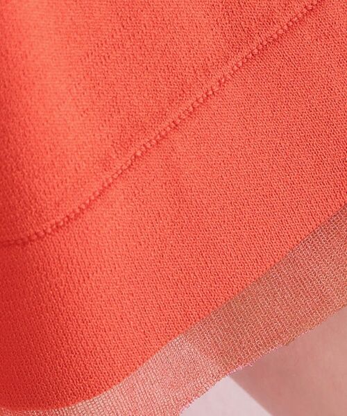 OPAQUE.CLIP / オペーク ドット クリップ ニット・セーター | UV／接触冷感 袖口シアーニット【洗濯機OK／抗ピル】 | 詳細16