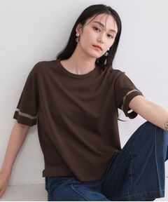 OPAQUE.CLIP / オペーク ドット クリップ ニット・セーター | UV／接触冷感 袖口ラインシアーニット【洗濯機OK／抗ピル】