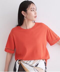 OPAQUE.CLIP / オペーク ドット クリップ ニット・セーター | UV／接触冷感 袖口ラインシアーニット【洗濯機OK／抗ピル】