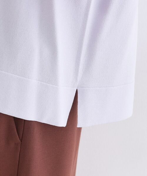 OPAQUE.CLIP / オペーク ドット クリップ ニット・セーター | UV／接触冷感 袖口ラインシアーニット【洗濯機OK／抗ピル】 | 詳細26