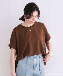 OPAQUE.CLIP / オペーク ドット クリップ カットソー | UV リラクシードルマントップス／セットアップ対応可【洗濯機OK／吸水速乾】