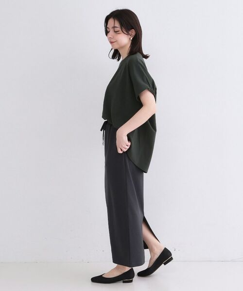 OPAQUE.CLIP / オペーク ドット クリップ カットソー | UV リラクシードルマントップス／セットアップ対応可【洗濯機OK／吸水速乾】 | 詳細3