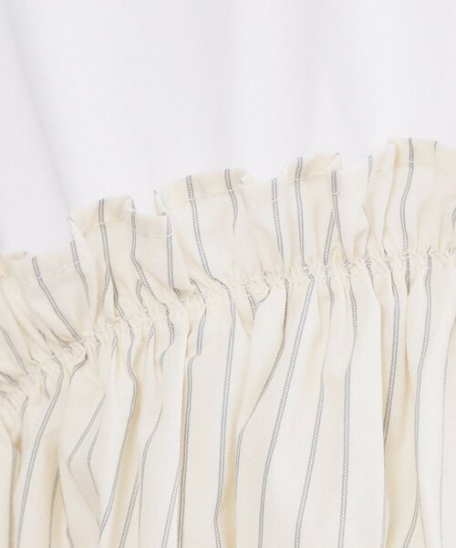 OPAQUE.CLIP / オペーク ドット クリップ カットソー | ビスチェドッキングTシャツ【洗濯機OK】 | 詳細4