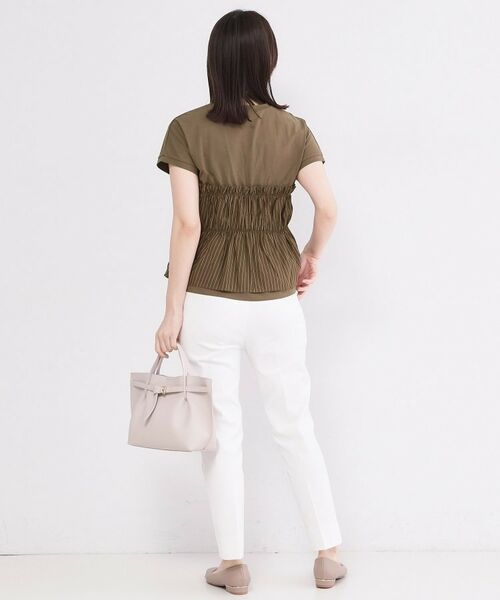 OPAQUE.CLIP / オペーク ドット クリップ カットソー | ビスチェドッキングTシャツ【洗濯機OK】 | 詳細7