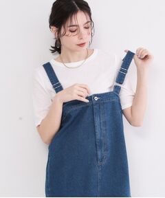 OPAQUE.CLIP / オペーク ドット クリップ カットソー | シアーメランジリブカットソー【洗濯機OK】