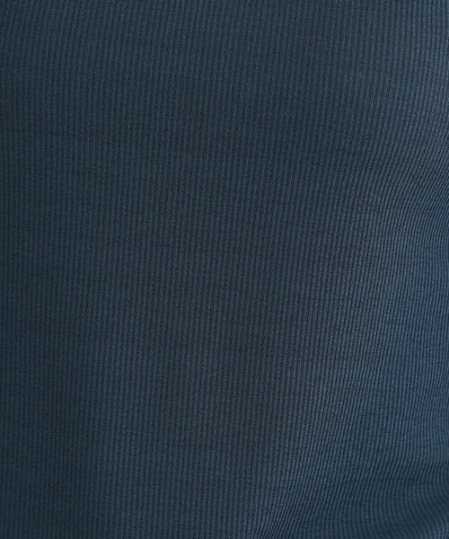 OPAQUE.CLIP / オペーク ドット クリップ カットソー | シアーメランジリブカットソー【洗濯機OK】 | 詳細12