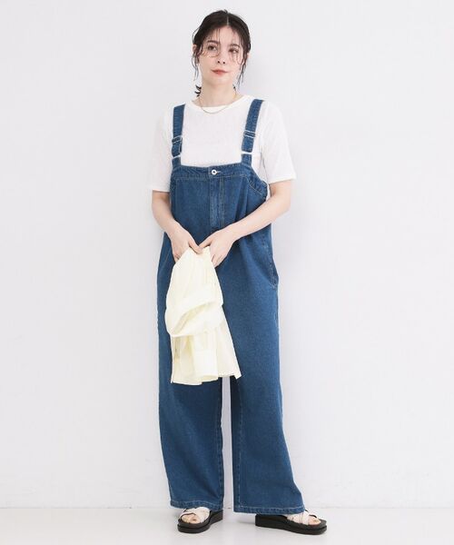 OPAQUE.CLIP / オペーク ドット クリップ カットソー | シアーメランジリブカットソー【洗濯機OK】 | 詳細3