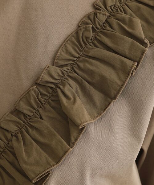 OPAQUE.CLIP / オペーク ドット クリップ カットソー | UV フリルショルダーカットソー【洗濯機OK／接触冷感】 | 詳細12