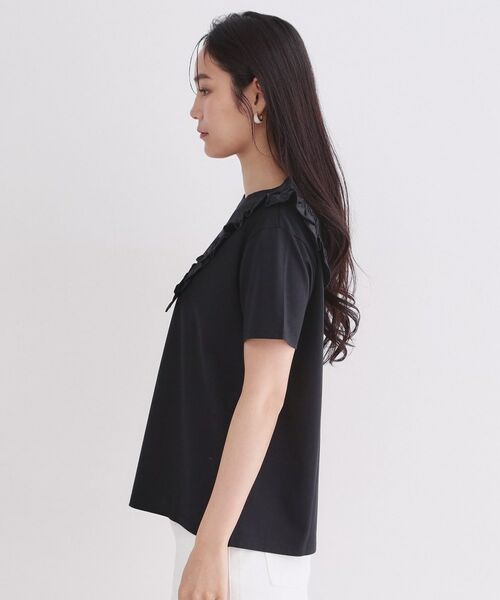 OPAQUE.CLIP / オペーク ドット クリップ カットソー | UV フリルショルダーカットソー【洗濯機OK／接触冷感】 | 詳細14