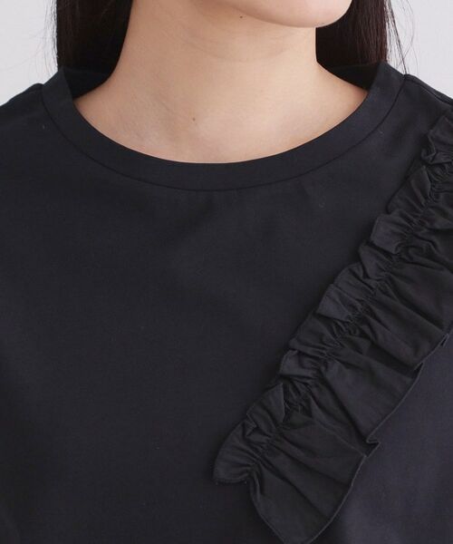 OPAQUE.CLIP / オペーク ドット クリップ カットソー | UV フリルショルダーカットソー【洗濯機OK／接触冷感】 | 詳細16