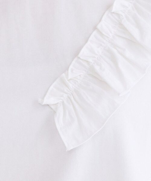 OPAQUE.CLIP / オペーク ドット クリップ カットソー | UV フリルショルダーカットソー【洗濯機OK／接触冷感】 | 詳細4