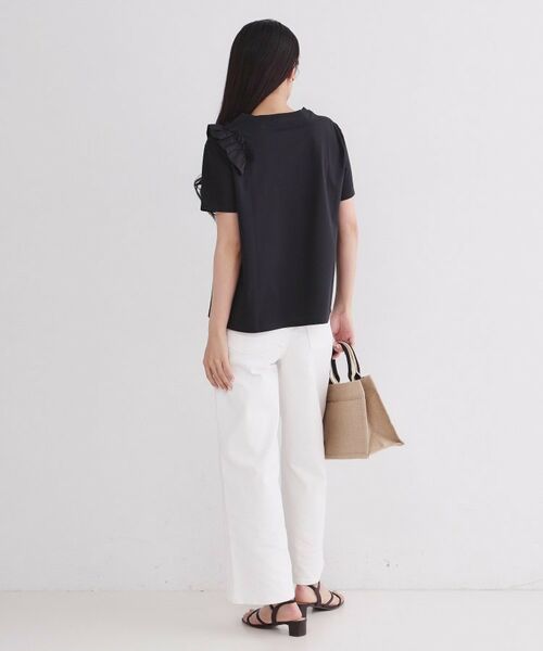 OPAQUE.CLIP / オペーク ドット クリップ カットソー | UV フリルショルダーカットソー【洗濯機OK／接触冷感】 | 詳細7