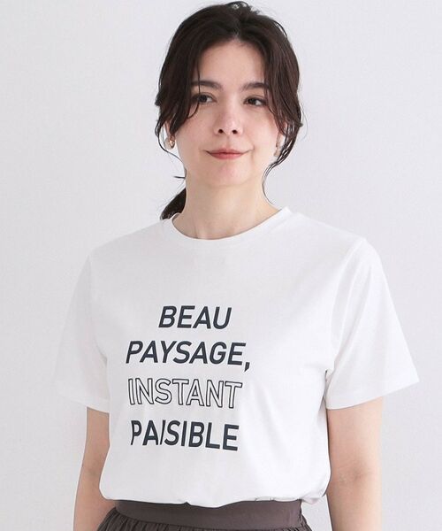 OPAQUE.CLIP / オペーク ドット クリップ Tシャツ | ロゴプリント刺繍アソートTシャツ【洗濯機OK】 | 詳細1
