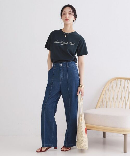 OPAQUE.CLIP / オペーク ドット クリップ Tシャツ | ロゴプリント刺繍アソートTシャツ【洗濯機OK】 | 詳細10