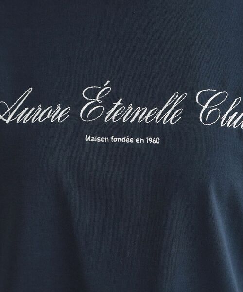 OPAQUE.CLIP / オペーク ドット クリップ Tシャツ | ロゴプリント刺繍アソートTシャツ【洗濯機OK】 | 詳細12