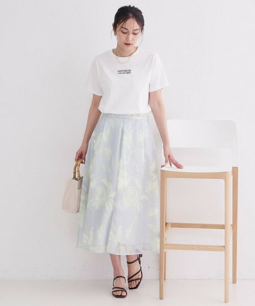 OPAQUE.CLIP / オペーク ドット クリップ Tシャツ | ロゴプリント刺繍アソートTシャツ【洗濯機OK】 | 詳細14