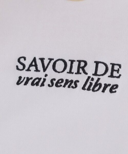 OPAQUE.CLIP / オペーク ドット クリップ Tシャツ | ロゴプリント刺繍アソートTシャツ【洗濯機OK】 | 詳細16