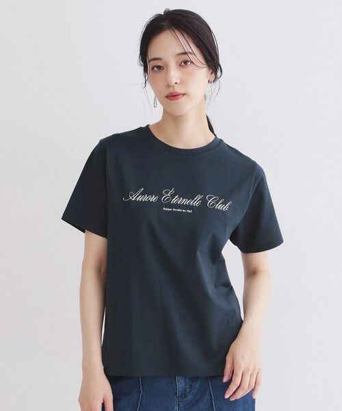 OPAQUE.CLIP / オペーク ドット クリップ Tシャツ | ロゴプリント刺繍アソートTシャツ【洗濯機OK】 | 詳細17