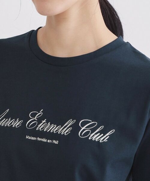 OPAQUE.CLIP / オペーク ドット クリップ Tシャツ | ロゴプリント刺繍アソートTシャツ【洗濯機OK】 | 詳細20