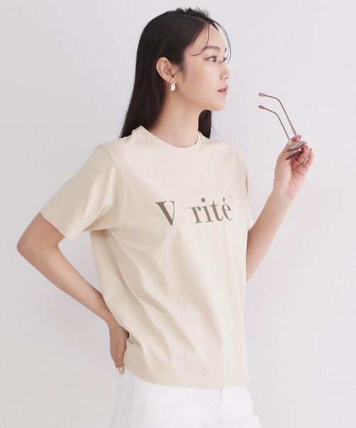 OPAQUE.CLIP / オペーク ドット クリップ Tシャツ | ロゴプリント刺繍アソートTシャツ【洗濯機OK】 | 詳細5
