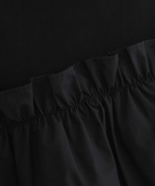 OPAQUE.CLIP / オペーク ドット クリップ カットソー | アシメフリルドッキングカットソー【洗濯機OK】 | 詳細12