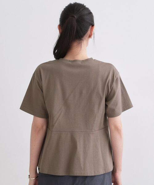 OPAQUE.CLIP / オペーク ドット クリップ カットソー | アシメフリルドッキングカットソー【洗濯機OK】 | 詳細19