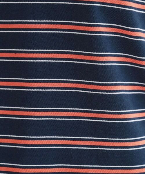 OPAQUE.CLIP / オペーク ドット クリップ カットソー | マルチボーダーアソート ノースリーブTシャツ【洗濯機OK】 | 詳細12