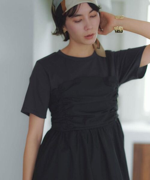 OPAQUE.CLIP / オペーク ドット クリップ カットソー | ビスチェドッキングカットソー【洗濯機OK】 | 詳細20