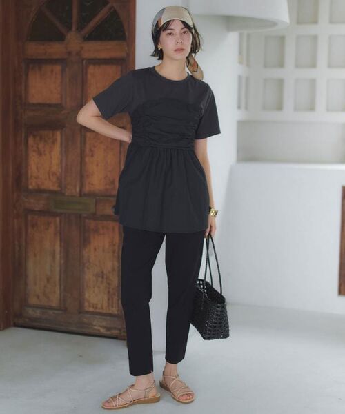 OPAQUE.CLIP / オペーク ドット クリップ カットソー | ビスチェドッキングカットソー【洗濯機OK】 | 詳細21