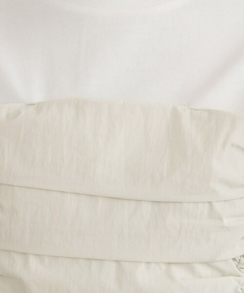 OPAQUE.CLIP / オペーク ドット クリップ カットソー | ビスチェドッキングカットソー【洗濯機OK】 | 詳細4