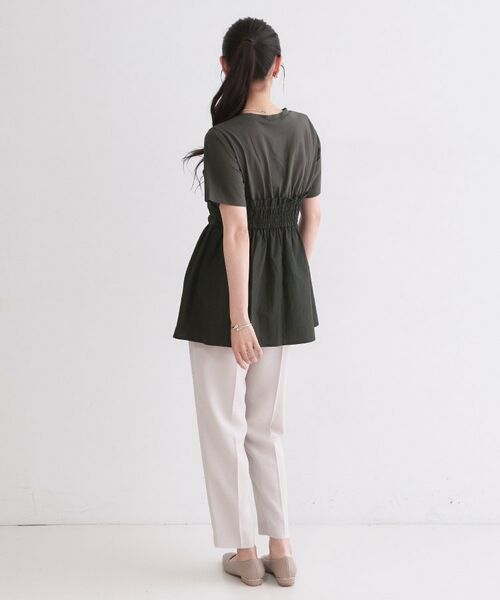 OPAQUE.CLIP / オペーク ドット クリップ カットソー | ビスチェドッキングカットソー【洗濯機OK】 | 詳細7