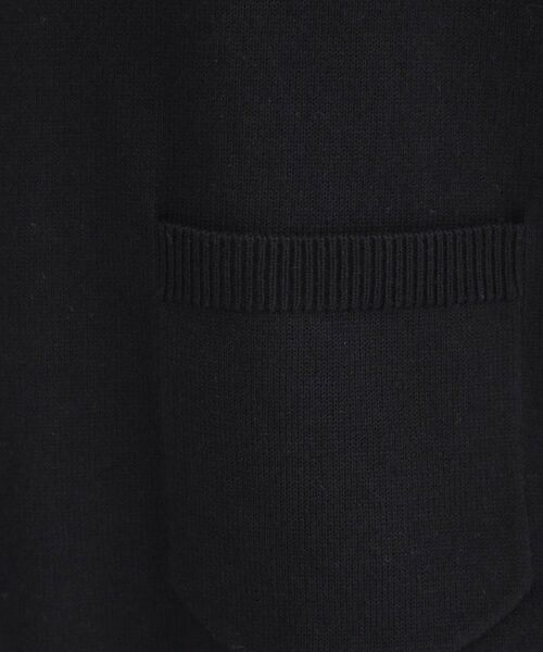 OPAQUE.CLIP / オペーク ドット クリップ カーディガン・ボレロ | ポケットクルーニットカーディガン／オーガニックコットン混【洗濯機OK】 | 詳細20