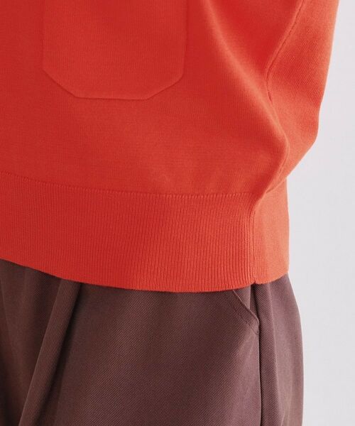 OPAQUE.CLIP / オペーク ドット クリップ カーディガン・ボレロ | ポケットクルーニットカーディガン／オーガニックコットン混【洗濯機OK】 | 詳細27