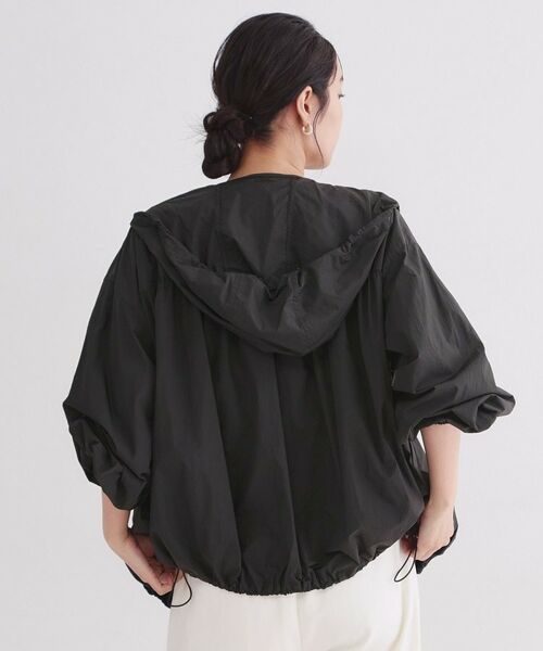 OPAQUE.CLIP / オペーク ドット クリップ レザーブルゾン・ジャケット | UV／撥水 ライトフーディブルゾン【洗濯機OK】 | 詳細1