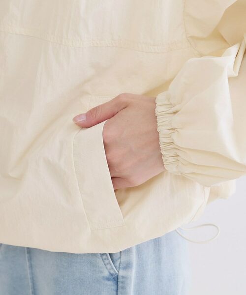 OPAQUE.CLIP / オペーク ドット クリップ レザーブルゾン・ジャケット | UV／撥水 ライトフーディブルゾン【洗濯機OK】 | 詳細16