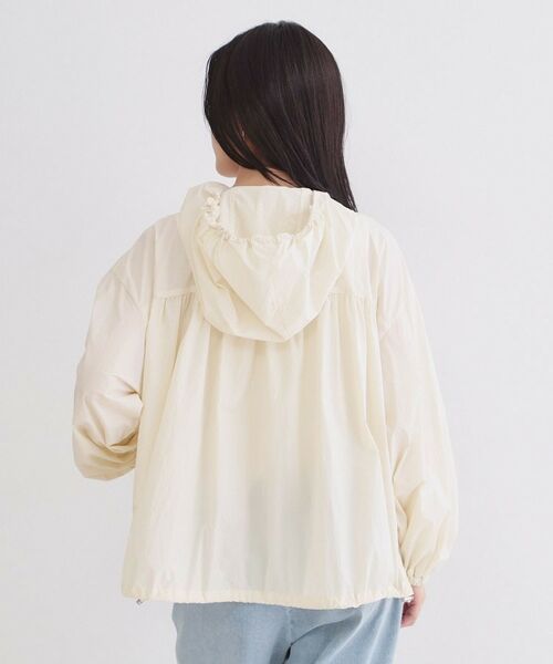 OPAQUE.CLIP / オペーク ドット クリップ レザーブルゾン・ジャケット | UV／撥水 ライトフーディブルゾン【洗濯機OK】 | 詳細21