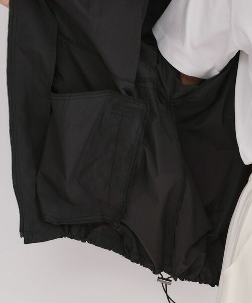 OPAQUE.CLIP / オペーク ドット クリップ レザーブルゾン・ジャケット | UV／撥水 ライトフーディブルゾン【洗濯機OK】 | 詳細5