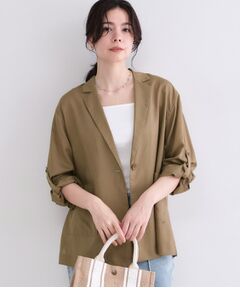 OPAQUE.CLIP / オペーク ドット クリップ テーラードジャケット | 2WAYスリーブシアーテーラードジャケット【洗濯機OK】