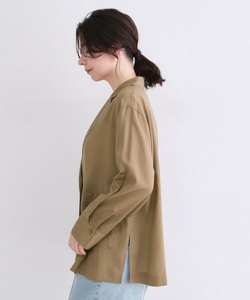 OPAQUE.CLIP / オペーク ドット クリップ テーラードジャケット | 2WAYスリーブシアーテーラードジャケット【洗濯機OK】 | 詳細16