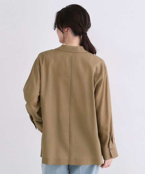 OPAQUE.CLIP / オペーク ドット クリップ テーラードジャケット | 2WAYスリーブシアーテーラードジャケット【洗濯機OK】 | 詳細17